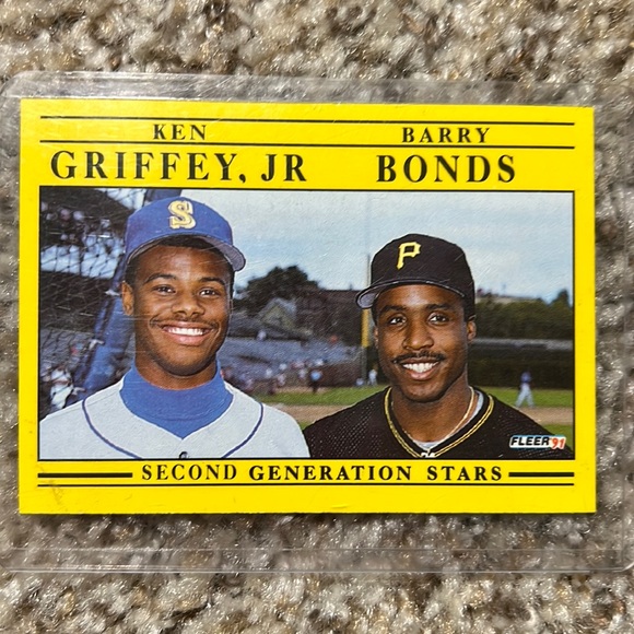 Ken Griffey Jr. / Barry Bonds Second Generation Stars - Picture 1 of 5